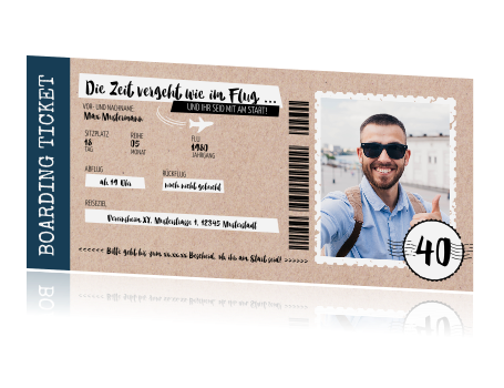 Boarding Ticket